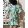 Хлопковая туника с коротким рукавом Mia-Amore SICILIA 5211, Цвет: малахит, Размеры: 4XL/5XL, изображение 2