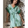 Хлопковая туника с коротким рукавом Mia-Amore SICILIA 5211, Цвет: малахит, Размеры: 4XL/5XL, изображение 3