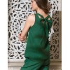Натуральный летний комплект Mia-Amore SICILIA 5215, Цвет: малахит, Размеры: 3XL, изображение 2
