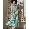Длинный многоярусный сарафан Mia-Amore SICILIA 5218, Цвет: малахит, Размеры: 2XL, изображение 3