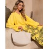Хлопковый костюм Mia-Amore TENERIFE 5226 желтый, Цвет: желтый, Размеры: L, изображение 4