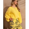 Хлопковый костюм Mia-Amore TENERIFE 5226 желтый, Цвет: желтый, Размеры: L, изображение 3