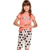 Пижама детская Taro 2202/2203 AMELIA, Цвет: персиковы/бежевый, Размеры: 128