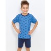 Пижама для мальчиков с шортами Taro 2945/2946/2951 WILLIAM, Цвет: синий, Размеры: 146