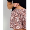 Пижама женская с шортами Taro 3319/3360 ESTI, Цвет: черный/леопард, Размеры: S, изображение 3