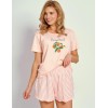 Женская хлопковая пижама Taro 3322 DARCIE, Цвет: персиковый, Размеры: L