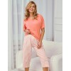 Пижама женская с бриджами Taro 3323/3375/3376 ELOISE, Цвет: персиковый, Размеры: XL