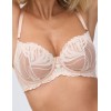 Кружевной бюстгальтер балконет Alles CREME BRULEE M Balcony, Цвет: бежевый, Размеры: 65E