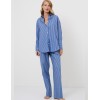 Полосатая пижама со штанами Aruelle LAVINIA SET, Цвет: синий, Размеры: M, изображение 2