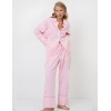 Пижама женская с брюками Aruelle PENELOPE SET, Цвет: розовый, Размеры: S, изображение 2