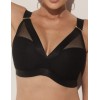 Бюстгальтер мягкий без косточек Kinga LARA 748-WB черный, Цвет: черный, Размеры: 85A