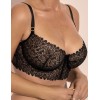 Кружевное бюстье Kinga LIV 1194-SC черный, Цвет: черный, Размеры: 65H