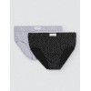 Набор трусов слипов Ysabel Mora 20404 (2 шт) черный + серый, Цвет: черный + серый, Размеры: L, изображение 3