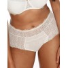 Высокие трусы слипы Alles ZARINA classic off-white, Цвет: белый, Размеры: M