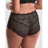 Высокие трусы слипы Alles ZARINA classic black, Цвет: черный, Размеры: 2XL, изображение 3