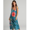 Пляжное платье Cosita Linda 25033C EXOTIC GARDEN, Цвет: мульти, Размеры: S