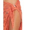 Ажурная юбка-парео Cosita Linda 25058C TROPICAL COVERS, Цвет: коралл, Размеры: L, изображение 3