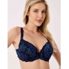 Бюстгальтер пуш-ап Elli 8040 темно-синий, Цвет: темно-синий, Размеры: 75C, изображение 2