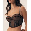 Бюстгальтер бюстье Esotiq BARELY 42458 черный + бежевый, Цвет: черный + бежевый, Размеры: 70C, изображение 3