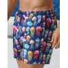 Мужские пляжные шорты Jolidon B645JI MI14 синий/медуза, Цвет: синий/медуза, Размеры: L