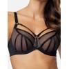 Бюстгальтер с мягкой чашкой Orhideja 129-000 черный-пион, Цвет: черный-пион, Размеры: 70K