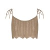 Ажурный топик Esotiq 43129 SPIAGGIA песочный, Цвет: песочный, Размеры: S, изображение 7