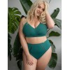 Высокие плавки женские Kris Line TARIFA briefs high waist, Цвет: изумрудный, Размеры: M, изображение 5