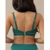 Купальный бюстгальтер бандо Kris Line TARIFA balkonette MHM, Цвет: изумрудный, Размеры: 65J, изображение 2