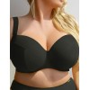 Верх купальника мягкий Kris Line LEMON BLACK soft full cup, Цвет: черный, Размеры: 100H