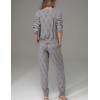 Домашний комплект Mia-Amore DAMASK 5255, Цвет: серый, Размеры: 2XL, изображение 2