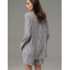 Домашняя пижама с шортами Mia-Amore DAMASK 5365, Цвет: серый, Размеры: 4XL, изображение 2