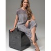 Комплект с укороченными брюками Mia-Amore DAMASK 5366, Цвет: серый, Размеры: S, изображение 3