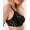 Мягкий кружевной бюстгальтер Nikol Djumon 185 16 черный, Цвет: черный, Размеры: 90C, изображение 2