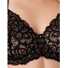 Мягкий кружевной бюстгальтер Nikol Djumon 185 16 черный, Цвет: черный, Размеры: 90C, изображение 3