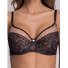 Бюстгальтер мягкий Ava CRYSTAL 1396 M черный, Цвет: черный, Размеры: 90E