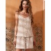 Комплект топ и шорты из муслина Mia-Amore CAMILA 5412, Цвет: латте, Размеры: M