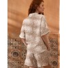 Комплект с шортами из муслина Mia-Amore CAMILA 5414, Цвет: латте, Размеры: L, изображение 2