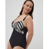 Закрытый купальник минимайзер Ysabel Mora ANTAO 83078, Цвет: черный/белый, Размеры: 80D, изображение 3