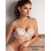 Бюстгальтер полупоролон Albina L SILUET 6042 серебристый пион, Цвет: серебристый пион, Размеры: 80B, изображение 3