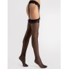 Гладкие чулки Fiore 4011/O JUSTINE 20 den черный, Цвет: черный, Размеры: 4, изображение 2
