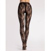 Кружевные колготки с цветочным узором Fiore 5000/I DONATELLA, Цвет: черный, Размеры: 3, изображение 3