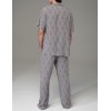 Мужская пижама с брюками Mia-Amore DAMASK 5251, Цвет: серый, Размеры: 2XL, изображение 2