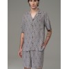 Мужская пижама с шортами Mia-Amore DAMASK 5259, Цвет: серый, Размеры: M, изображение 2