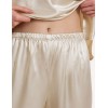 Атласный комплект топ и брюки Mia-Mella JULIA CHARME 8755 айвори, Цвет: айвори, Размеры: XS, изображение 3