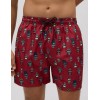 Мужские пляжные шорты Ysabel Mora JONDAL 90287, Цвет: тёмно-красный, Размеры: M
