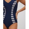 Слитный купальник Ysabel Mora SANTANTICO 82951, Цвет: тёмно-синий/белый, Размеры: 95B, изображение 4