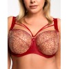 Бюстгальтер мягкий с вышивкой Bella Misteria CHIC TRAP soft, Цвет: красный, Размеры: 65D, изображение 3