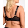 Бюстгальтер на большую грудь Bella Misteria NORTH NUTA soft maxi, Цвет: чёрный, Размеры: 100E, изображение 2