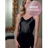 Розовый атласный топ Leilieve C8901 rose, Цвет: rose (розовый), Размеры: 3XL, изображение 3