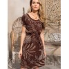 Туника из тканой вискозы Mia-Amore KILIMANJARO 5320, Цвет: шоколадный, Размеры: 4XL/5XL